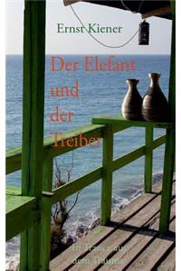 Elefant und der Treiber