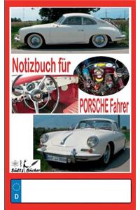 Notizbuch für Porsche-Fahrer