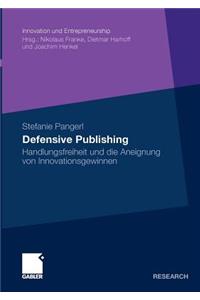 Defensive Publishing