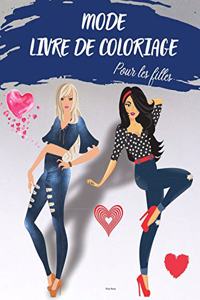 MODE LIVRE DE COLORIAGE pour les filles