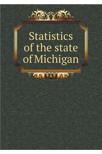 Statistics of the state of Michigan