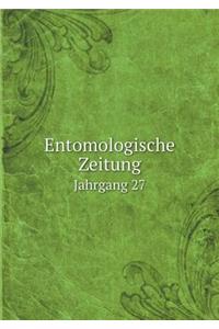 Entomologische Zeitung Jahrgang 27