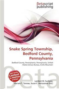 Snake Spring Township, Bedford County, Pennsylvania