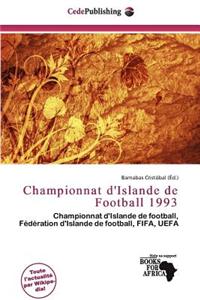 Championnat D'Islande de Football 1993