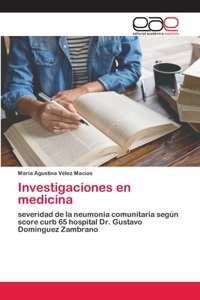 Investigaciones en medicina