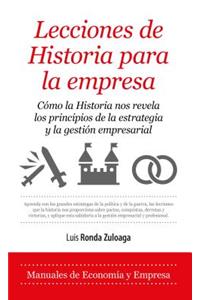 Lecciones de Historia Para La Empresa