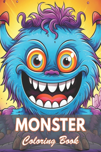 Monster Coloring Book for Adults