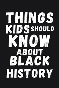 Things Kids Should Know About Black History