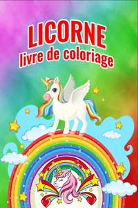 Licorne livre de coloriage