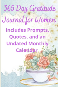 365 Day Gratitude Journal for Women