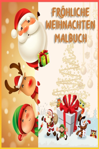 Fröhliche Weihnachten Malbuch