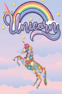 Unicorn: 8.5/11 inch 21.59/27.94 cm 60 page. 60 adorable designs Coloring Book: For kids .