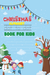 Christmas Alphabet Dot To Dot Book For Kids