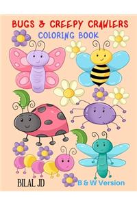 Bugs & Creepy Crawlers Coloring Book