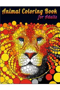 animal coloring book for adults