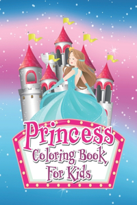 Princess Coloring Book For Kids
