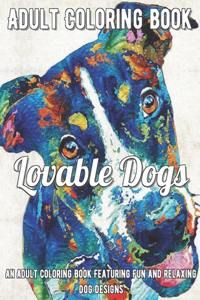Lovable Dogs Coloring Book