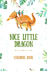 Nice little Dragon Coloring Book