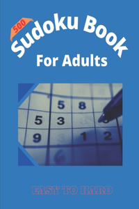 Sudoku Book For Adults