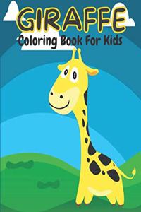 Giraffe Coloring Book For Kids