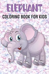 Elephant Coloring Book For Kids