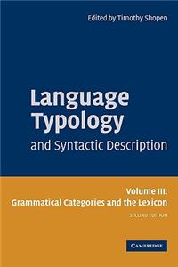 Language Typology and Syntactic Description