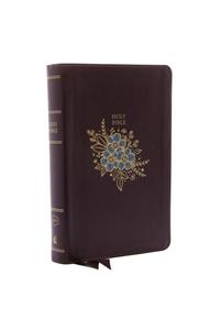 KJV, Deluxe Reference Bible, Personal Size Giant Print, Imitation Leather, Burgundy, Red Letter Edition