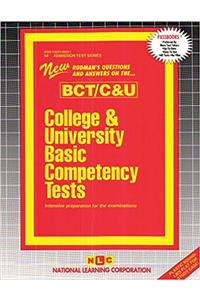 COLLEGE AND UNIVERSITY BASIC COMPETENCY TESTS (BCT/C&U)