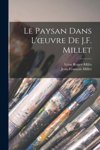 Paysan dans l'oeuvre de J.F. Millet