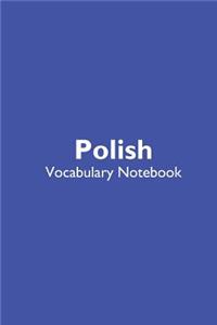 Polish Vocabulary Notebook