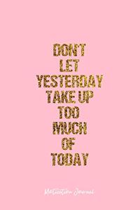 Motivation Journal