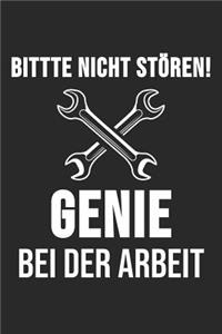 Bitte Nicht Stören Genie Bei Der Arbeit