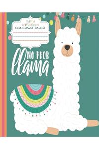 No Prob Llama, Llama Composition College Rule
