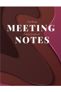 My Boring Meeting Survival Guide and Notes