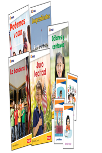 Icivics Spanish Grade K: Leadership & Responsibility 5-Book Set + Game Cards