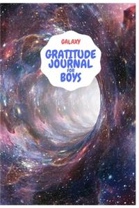 Galaxy Gratitude Journal For Boys
