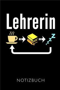 Lehrerin Notizbuch