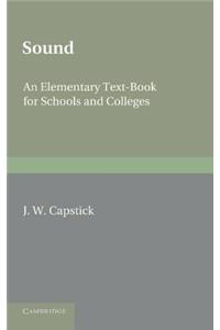 Sound. by J.W. Capstick