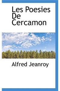 Les Poesies de Cercamon
