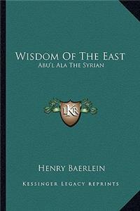 Wisdom of the East