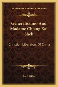 Generalissimo And Madame Chiang Kai Shek
