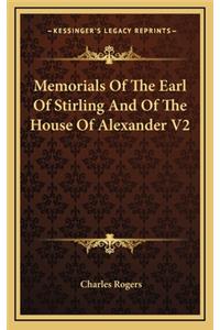 Memorials of the Earl of Stirling and of the House of Alexander V2