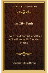 In City Tents