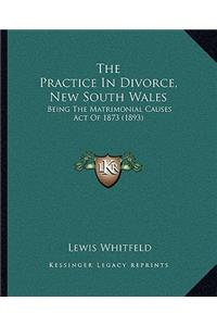 Practice In Divorce, New South Wales