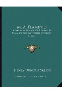 M. A. Flaminio