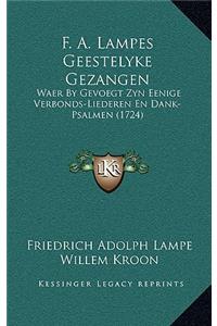 F. A. Lampes Geestelyke Gezangen