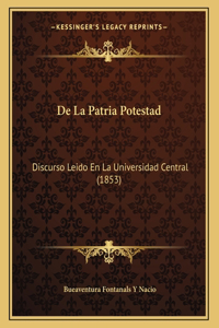 De La Patria Potestad