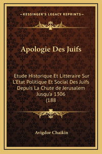 Apologie Des Juifs