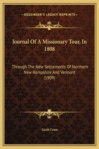 Journal Of A Missionary Tour, In 1808