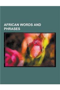 African Words and Phrases